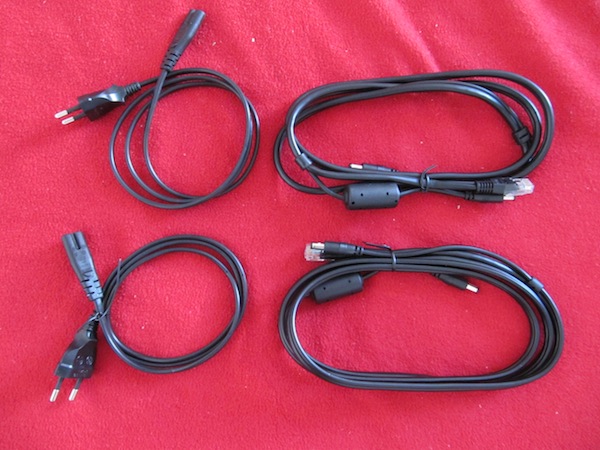Freeplug power and network cables (two sets)